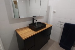 replacement of old vanity